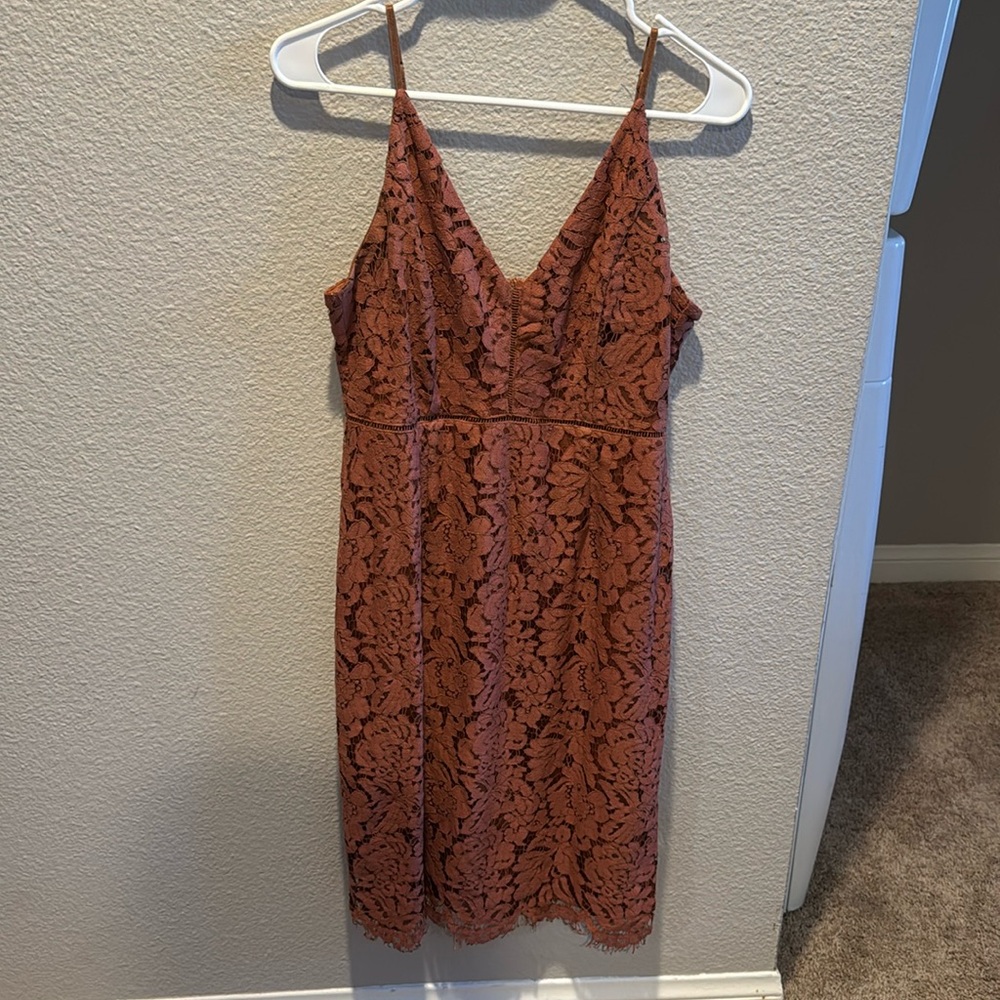 ASTR The Label Lace Midi Dress – Size Large